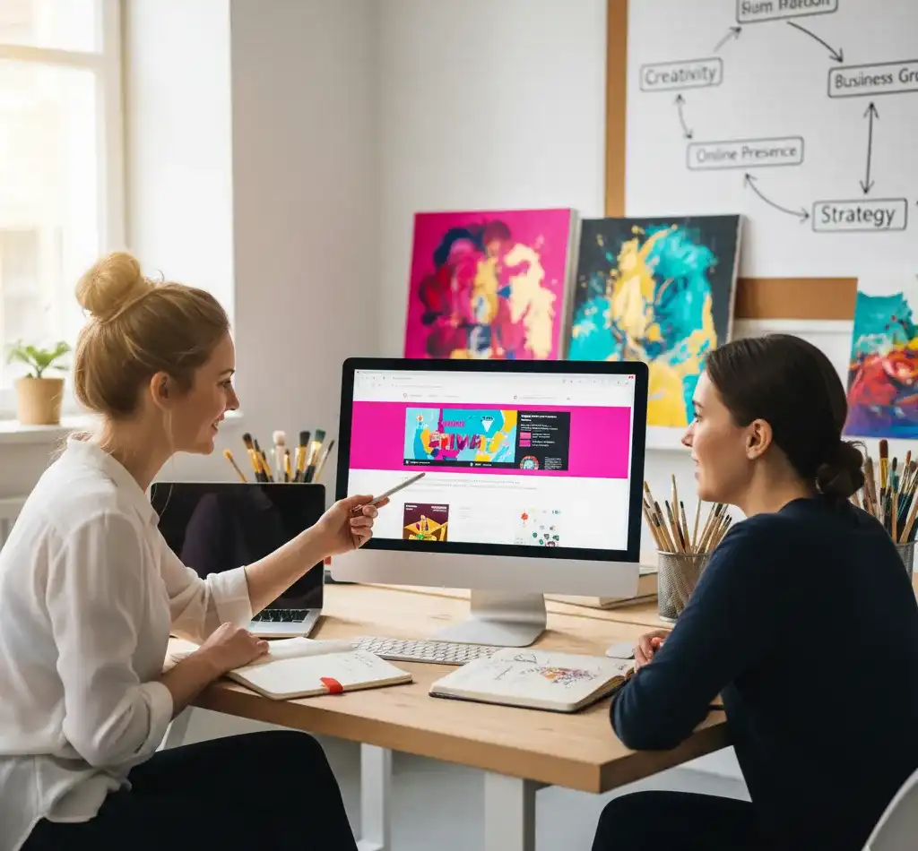 Weboldalkészítés művészeknek–Szentimrey Webdesign
