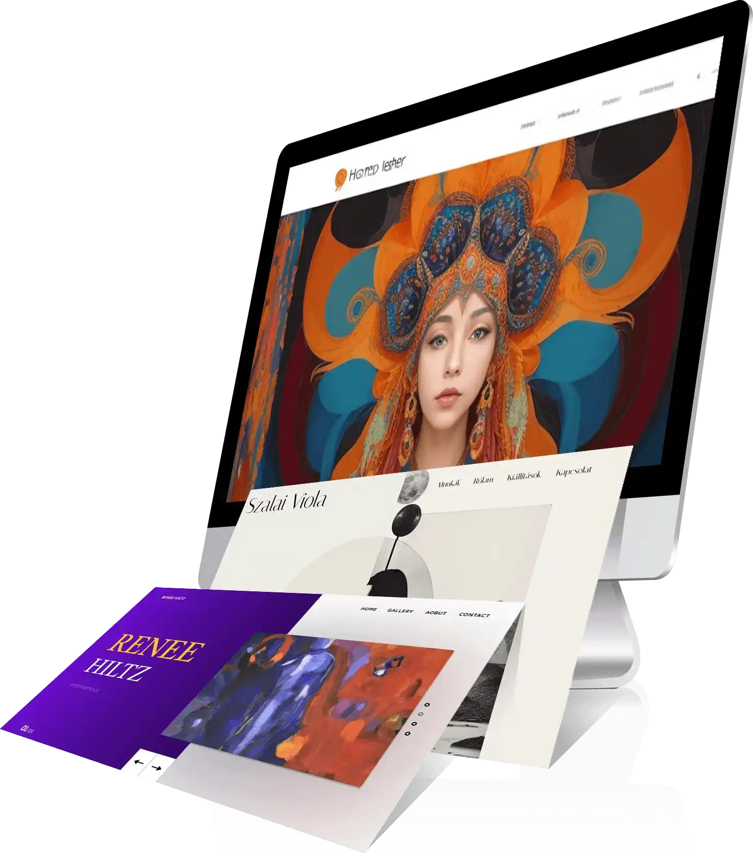 Weboldalkészítés művészeknek–Szentimrey Webdesign